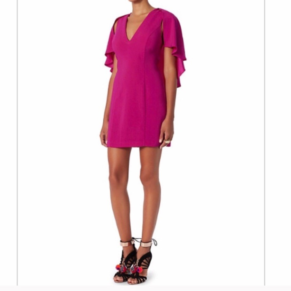 STUNNING Intermix Cape Dress
